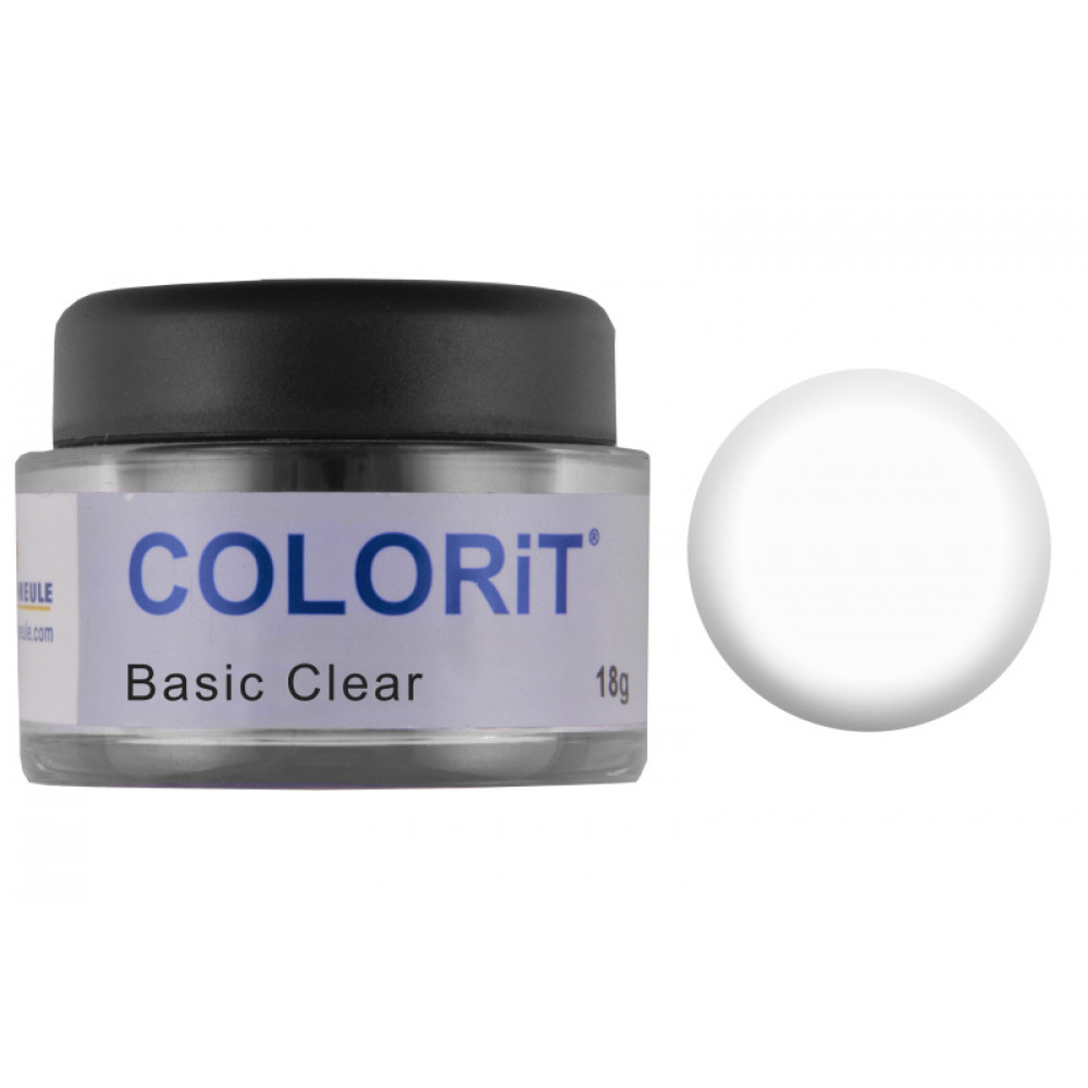 Емаль COLORIT Basic Clear прозора біла (18 г)