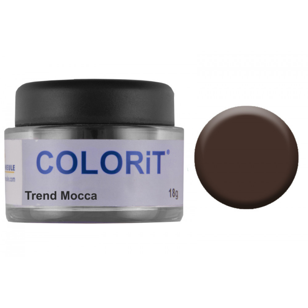 Емаль COLORIT Trend Mocca непрозора кавова (18 г)