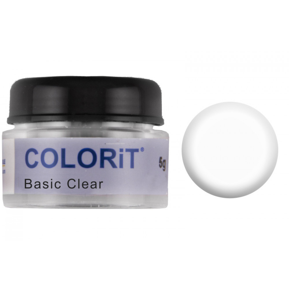 Емаль COLORIT Basic Clear прозора біла (5 г)