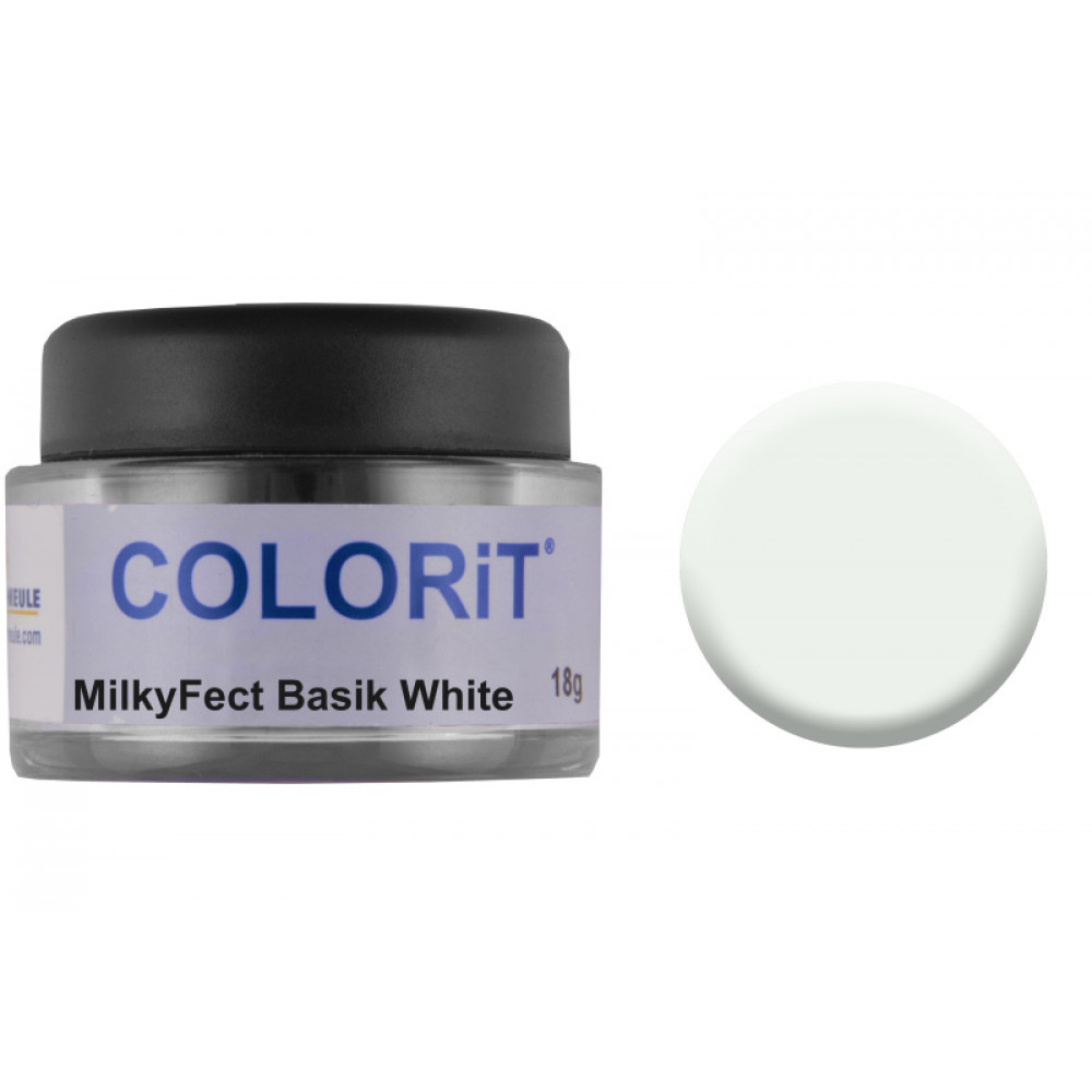 Емаль COLORIT Basic White молочно-біла (18 г)