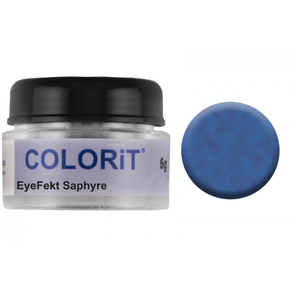 Емаль COLORIT EyeFekt Saphyre темно-синя (5 г)