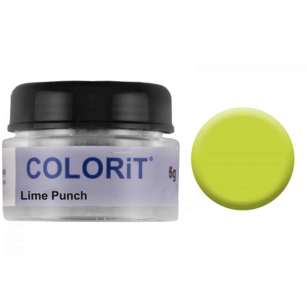 Емаль COLORIT Trend Lime Punch непрозора "лайм" (18 г)