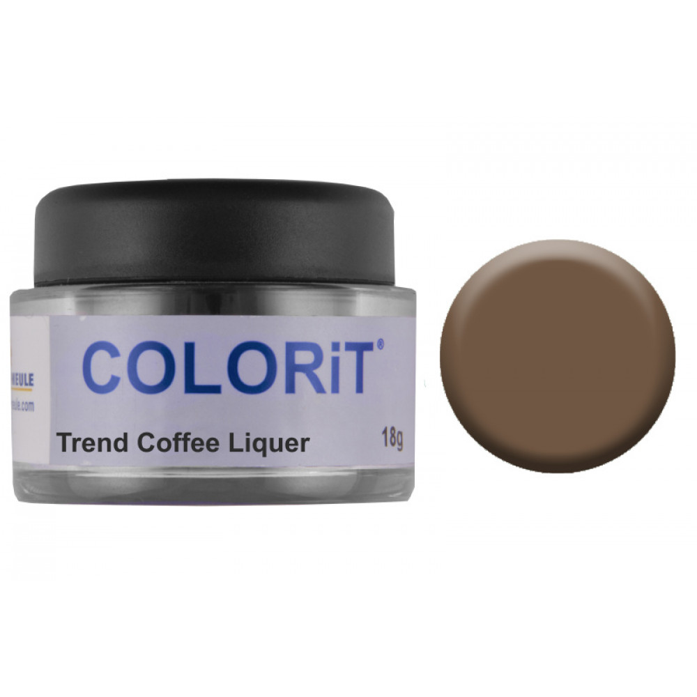 Емаль COLORIT Trend Coffee Liquer непрозорий кавовий лікер (18 г)