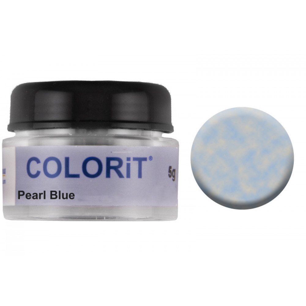Емаль COLORIT Pearl Blue перламутрова блакитна (18 г)