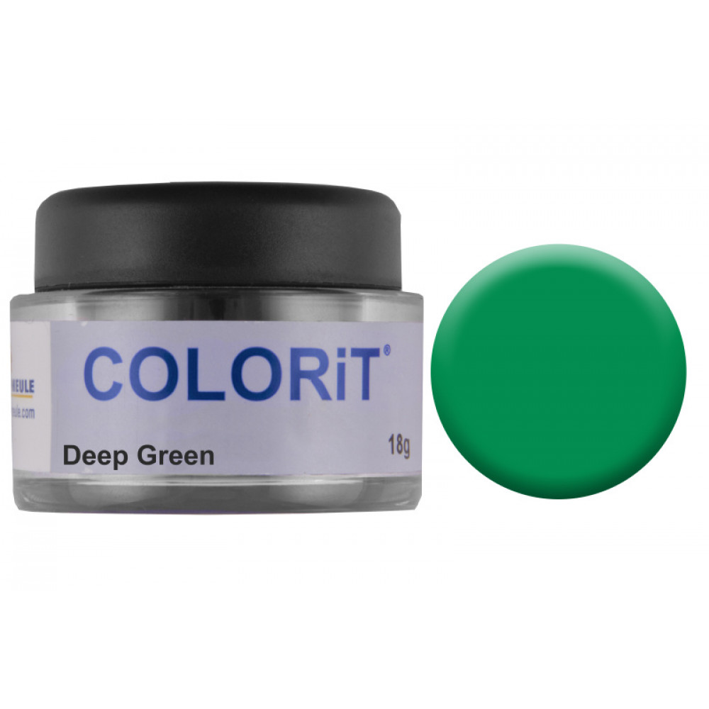 Емаль COLORIT Deep Green непрозора зелена (18 г)