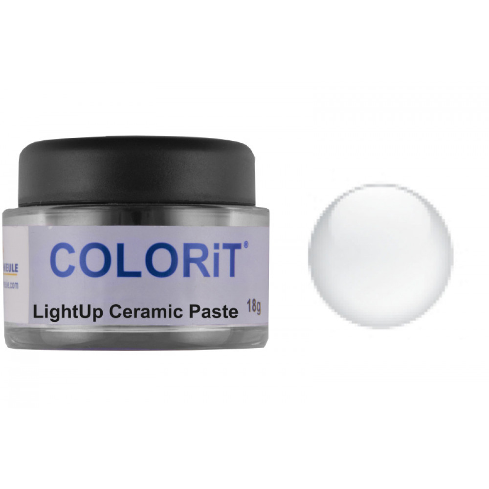 Емаль COLORIT Ceramic Paste прозора біла (18 г)