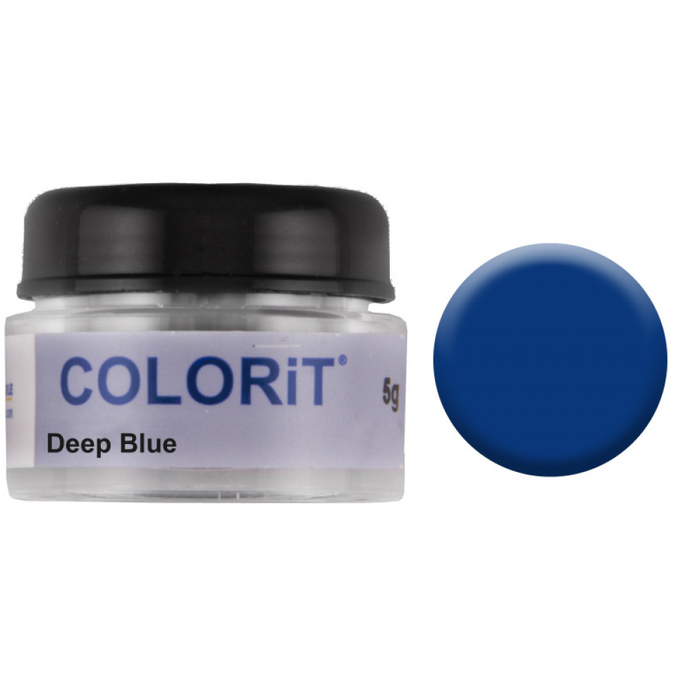 Емаль COLORIT Deep Blue непрозора синя (5 г)