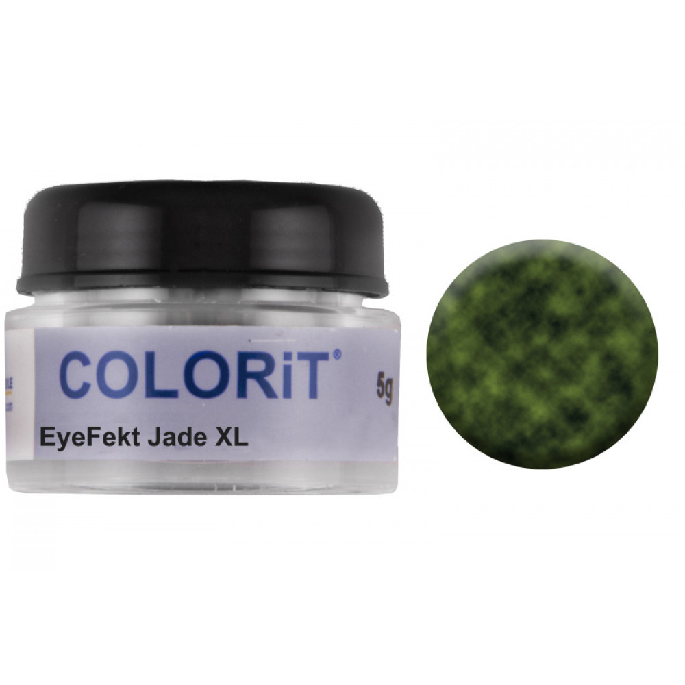 Емаль COLORIT EyeFekt Jade XL темно-зелена (5 г)