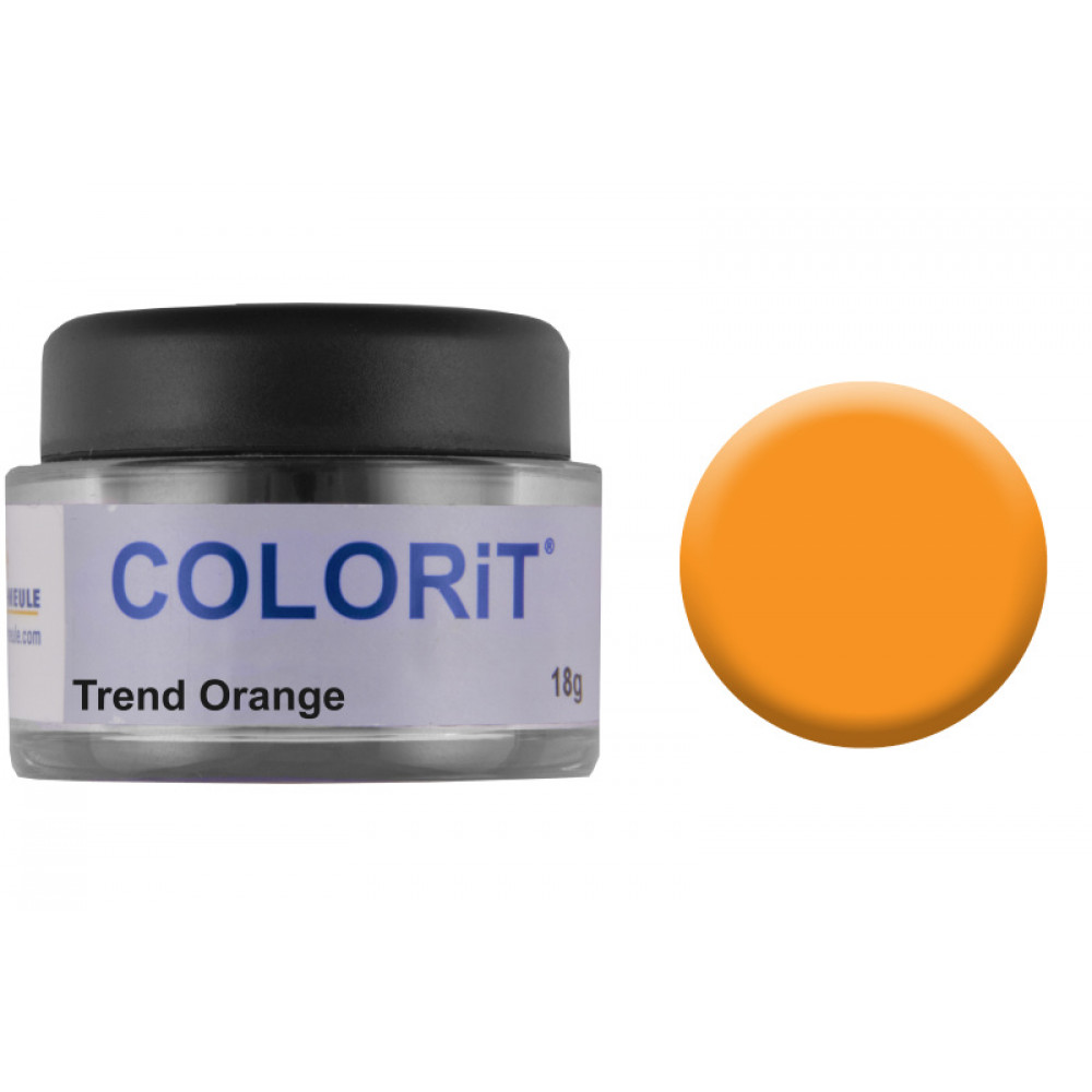 Емаль COLORIT Trend Orange прозора оранжева (18 г)