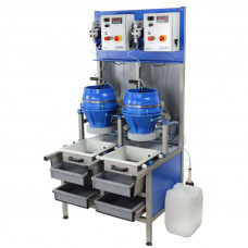 Турбогалтівка для мокрого та сухого очищення подвійна AVALON ТЕ10х2 WET/DRY (2x10 л)