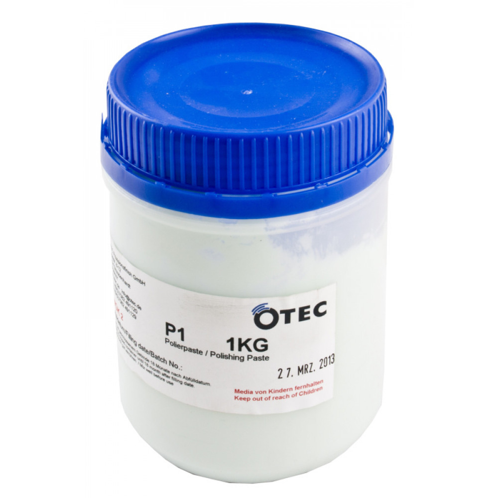 Паста для сухого полірування салатова OTEC P1 (1 кг)