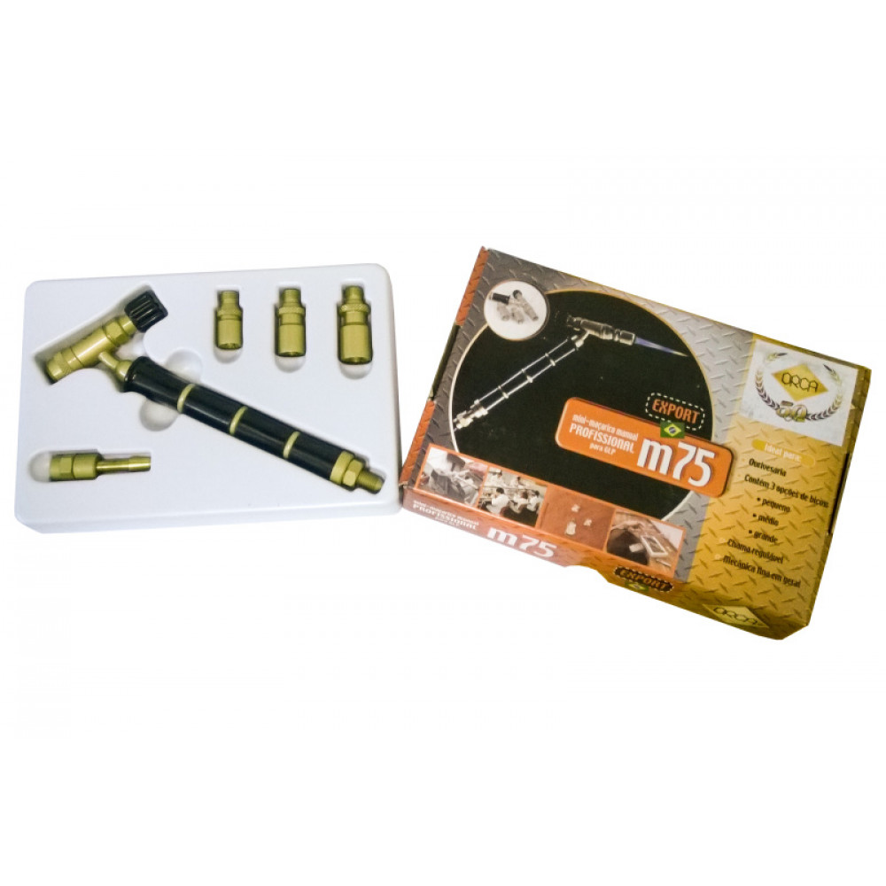 Пальник пропанова ORCA M75 (сопла 2, 2,5 та 3 мм)