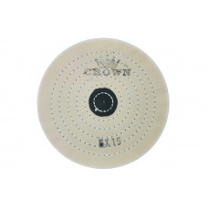 Коло муслінове CROWN біле d-150мм, 15 шарів (з шкір. п'ятаком)