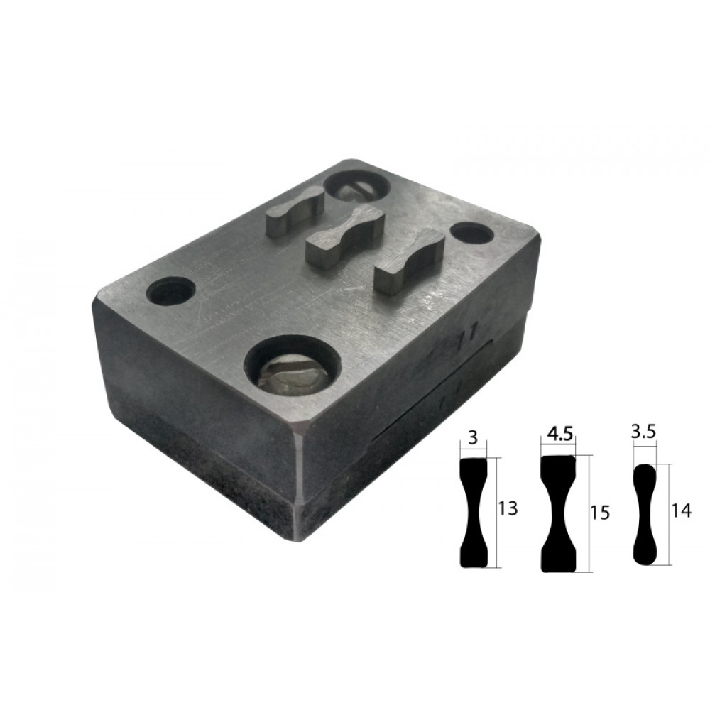 Просічний штамп універсальний 3; 3,5; 4,5 мм (щічки для ланцюга)